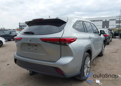 2020 Toyota Highlander Limited z USA, uszkodzony, nr VIN 5TDYZRAH1LS009289